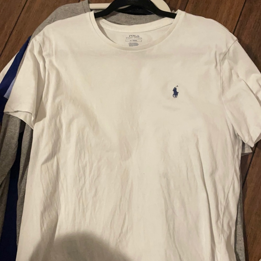 9 polo short sleeved /long sleeved shirts size m